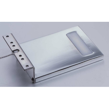 Miroir de salle de bain lampe avec un boîtier de fraisage en aluminium